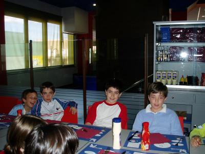 Los cuatro asustados